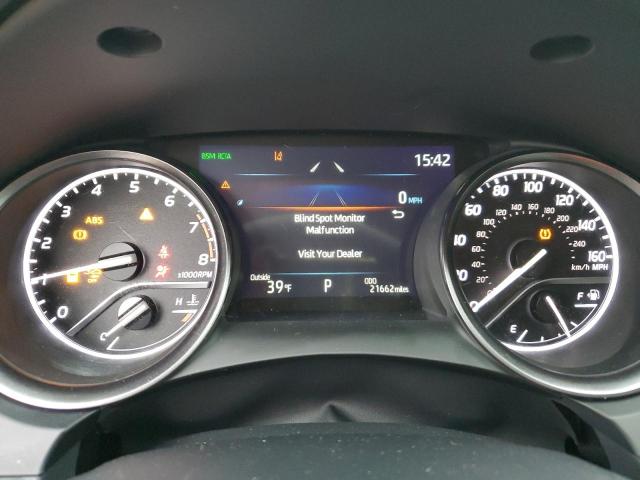 4T1T11BK3RU123372 - 2024 TOYOTA CAMRY SE NIGHT SHADE WHITE photo 9