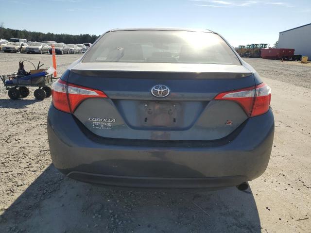 2T1BURHE1EC191863 - 2014 TOYOTA COROLLA L GRAY photo 6