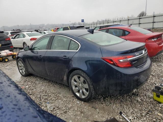 2G4GK5EX4F9278244 - 2015 BUICK REGAL BLUE photo 2
