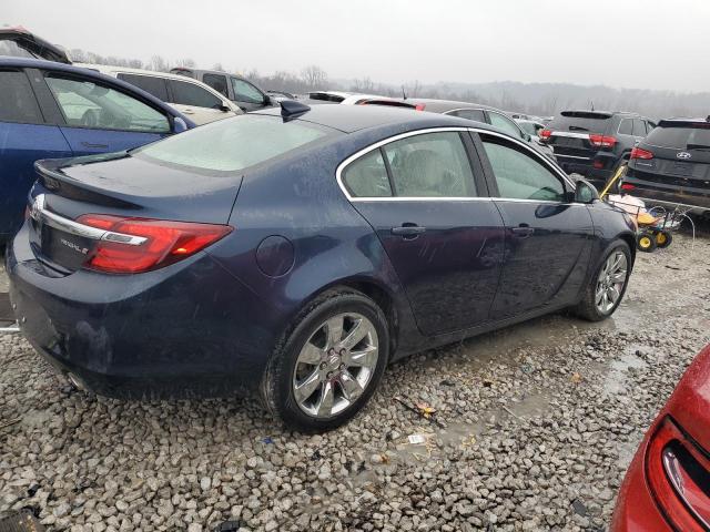 2G4GK5EX4F9278244 - 2015 BUICK REGAL BLUE photo 3
