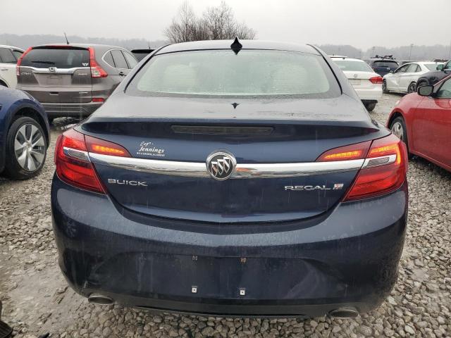 2G4GK5EX4F9278244 - 2015 BUICK REGAL BLUE photo 6