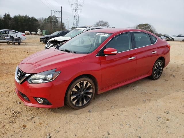 3N1AB7AP1KY371117 - 2019 NISSAN SENTRA S RED photo 1