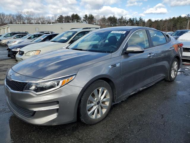 5XXGT4L39JG261890 - 2018 KIA OPTIMA LX GRAY photo 1