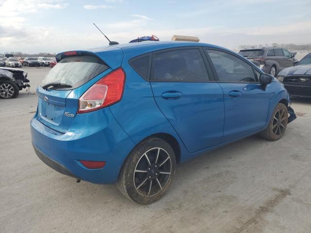 3FADP4EJ0HM154213 - 2017 FORD FIESTA SE BLUE photo 3