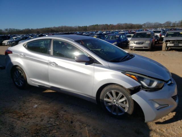 5NPDH4AE0EH488422 - 2014 HYUNDAI ELANTRA SE SILVER photo 4