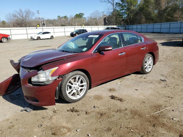 1N4AA5APXAC863131 - 2010 NISSAN MAXIMA S RED photo 1