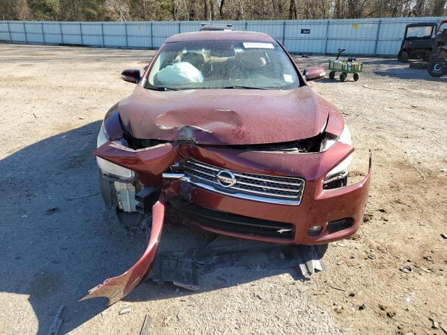 1N4AA5APXAC863131 - 2010 NISSAN MAXIMA S RED photo 5