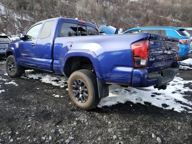 3TYSZ5AN8PT105063 - 2023 TOYOTA TACOMA ACCESS CAB BLUE photo 2