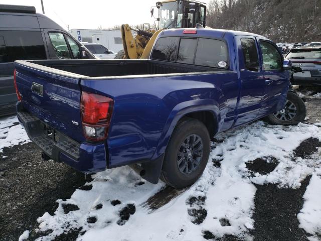 3TYSZ5AN8PT105063 - 2023 TOYOTA TACOMA ACCESS CAB BLUE photo 3