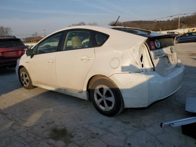 JTDKN3DU5D5678891 - 2013 TOYOTA PRIUS WHITE photo 2