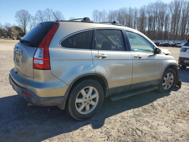 JHLRE38757C034765 - 2007 HONDA CR-V EXL GOLD photo 3