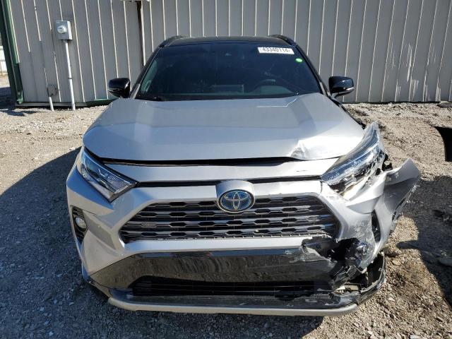 4T3EWRFV6LU005554 - 2020 TOYOTA RAV4 XSE GRAY photo 5