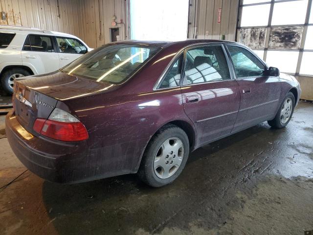 4T1BF28B44U379734 - 2004 TOYOTA AVALON XL MAROON photo 3