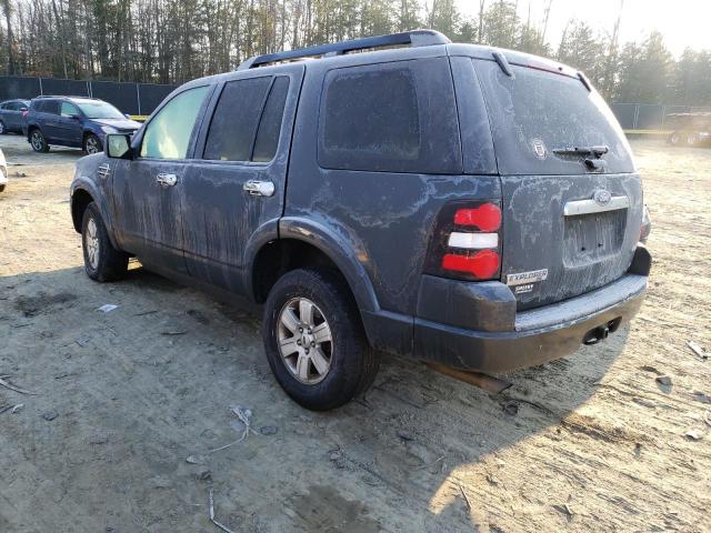 1FMEU7DE3AUA66380 - 2010 FORD EXPLORER XLT GRAY photo 2