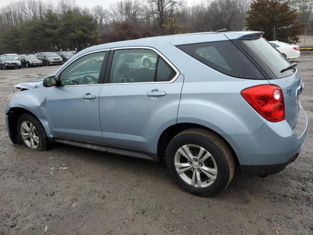 2GNFLEEKXE6129989 - 2014 CHEVROLET EQUINOX LS BLUE photo 2