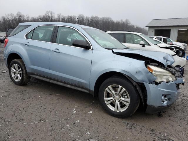 2GNFLEEKXE6129989 - 2014 CHEVROLET EQUINOX LS BLUE photo 4