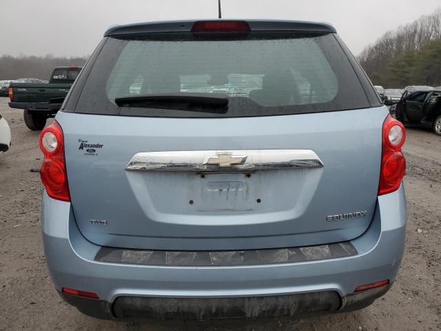 2GNFLEEKXE6129989 - 2014 CHEVROLET EQUINOX LS BLUE photo 6