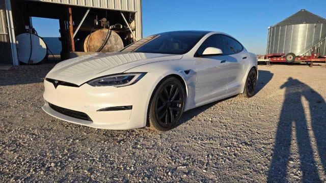 5YJSA1E62MF438292 - 2021 TESLA MODEL S Ağ foto 2