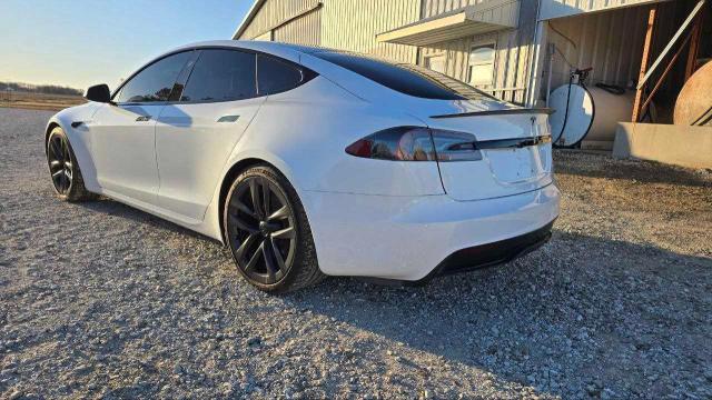 5YJSA1E62MF438292 - 2021 TESLA MODEL S Ağ foto 3