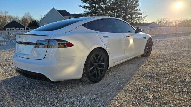5YJSA1E62MF438292 - 2021 TESLA MODEL S Ağ foto 4