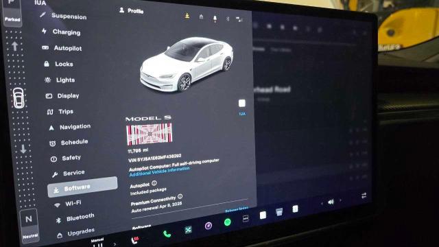 5YJSA1E62MF438292 - 2021 TESLA MODEL S Ağ foto 8