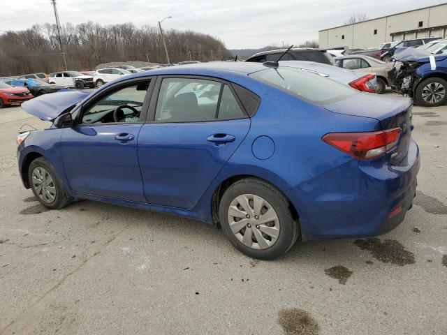 3KPA24AD4LE328833 - 2020 KIA RIO LX BLUE photo 2