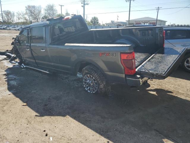 1FT8W3BT8NEE32890 - 2022 FORD F350 SUPER DUTY GRAY photo 2