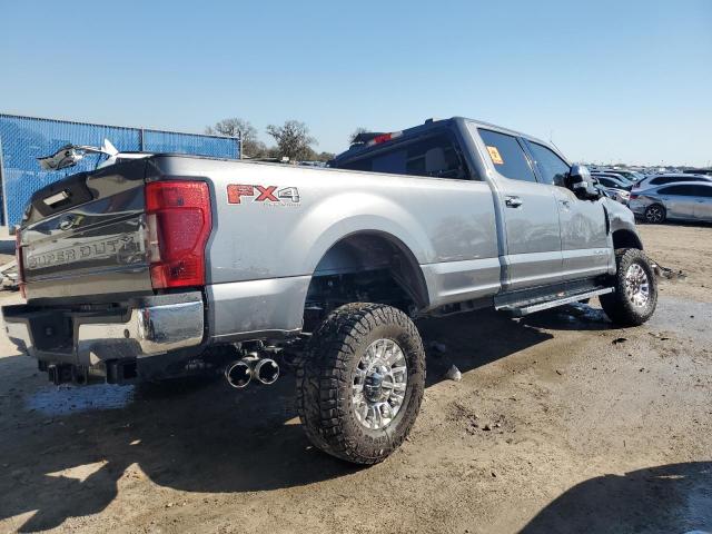 1FT8W3BT8NEE32890 - 2022 FORD F350 SUPER DUTY GRAY photo 3