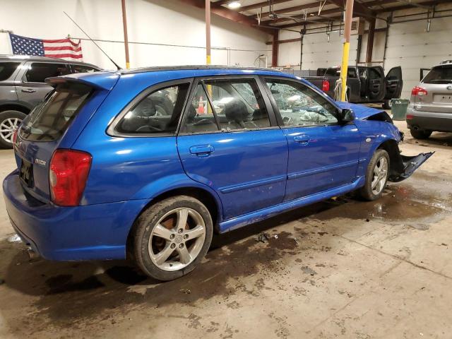 JM1BJ246331134208 - 2003 MAZDA PROTEGE PR5 蓝色 照片 3