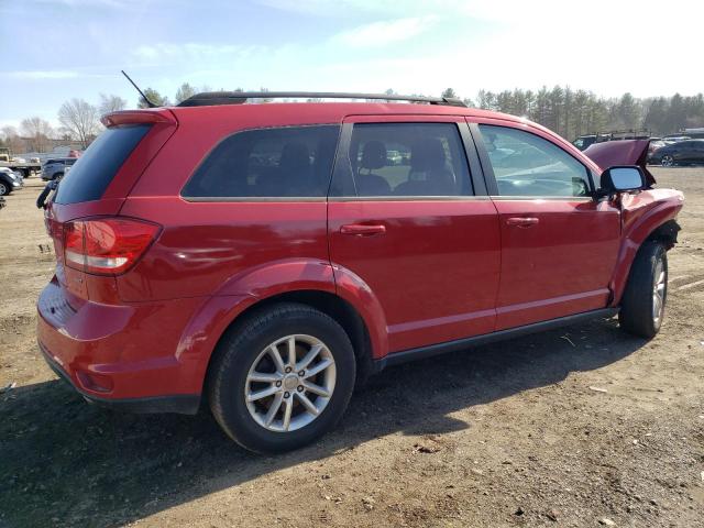 3C4PDDBG4GT129361 - 2016 DODGE JOURNEY SXT RED photo 3