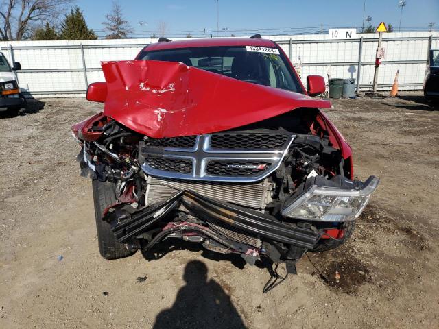 3C4PDDBG4GT129361 - 2016 DODGE JOURNEY SXT RED photo 5