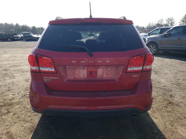 3C4PDDBG4GT129361 - 2016 DODGE JOURNEY SXT RED photo 6