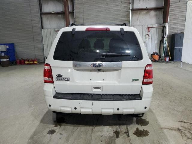 1FMCU9EG2AKD41803 - 2010 FORD ESCAPE LIMITED WHITE photo 6