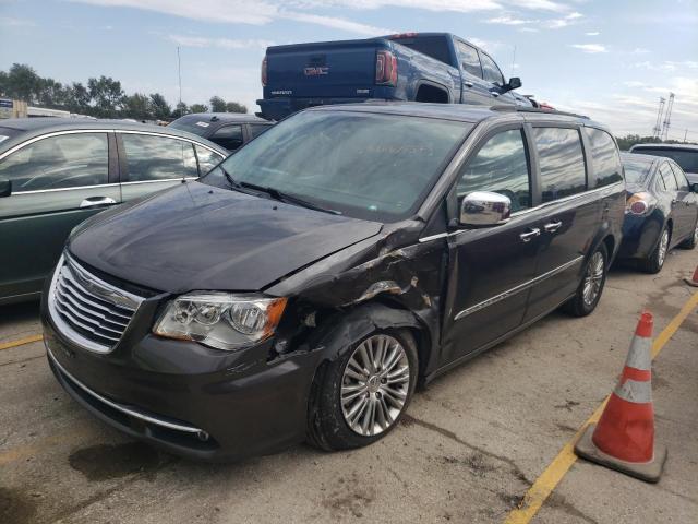 2C4RC1CG5GR110863 - 2016 CHRYSLER TOWN & COU TOURING L GRAY photo 1