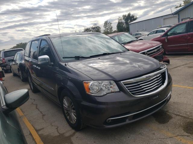 2C4RC1CG5GR110863 - 2016 CHRYSLER TOWN & COU TOURING L GRAY photo 4