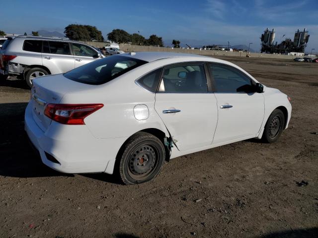 3N1AB7AP7HL638590 - 2017 NISSAN SENTRA S WHITE photo 3