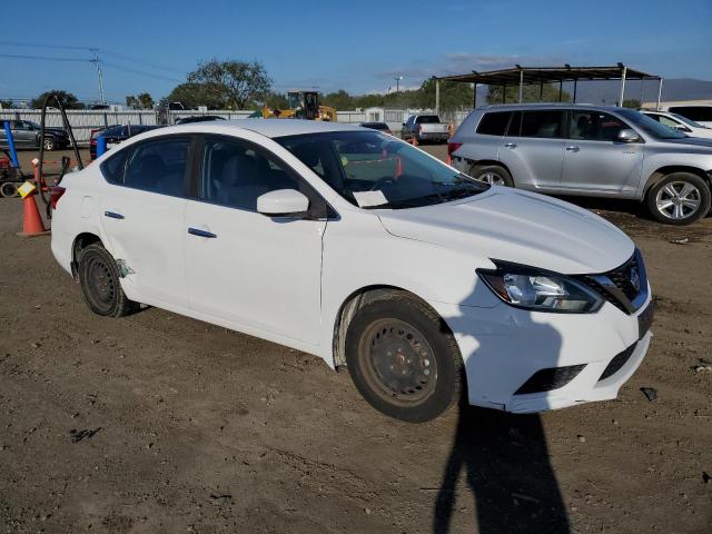 3N1AB7AP7HL638590 - 2017 NISSAN SENTRA S WHITE photo 4