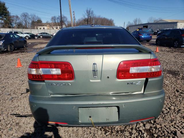 3LNHM26T08R611772 - 2008 LINCOLN MKZ GREEN photo 6