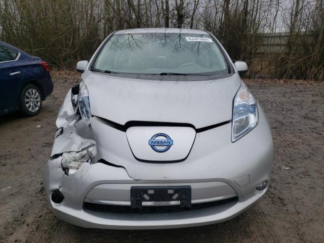 JN1AZ0CP5CT019085 - 2012 NISSAN LEAF SV SILVER photo 5