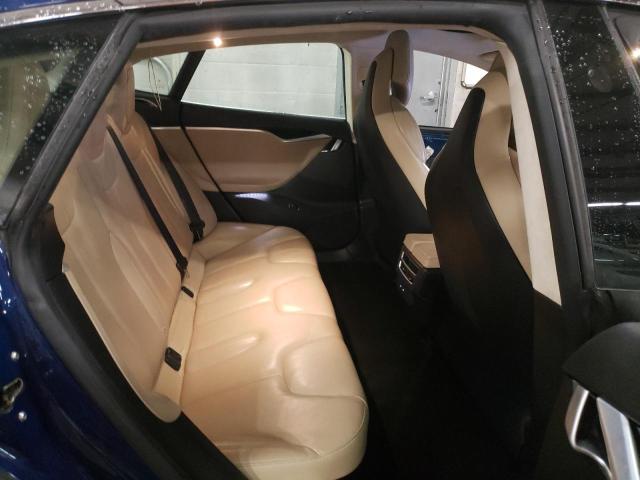 5YJSA1E23HF190816 - 2017 TESLA MODEL S BLUE photo 10