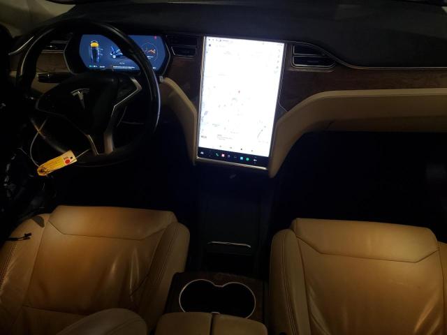 5YJSA1E23HF190816 - 2017 TESLA MODEL S BLUE photo 8