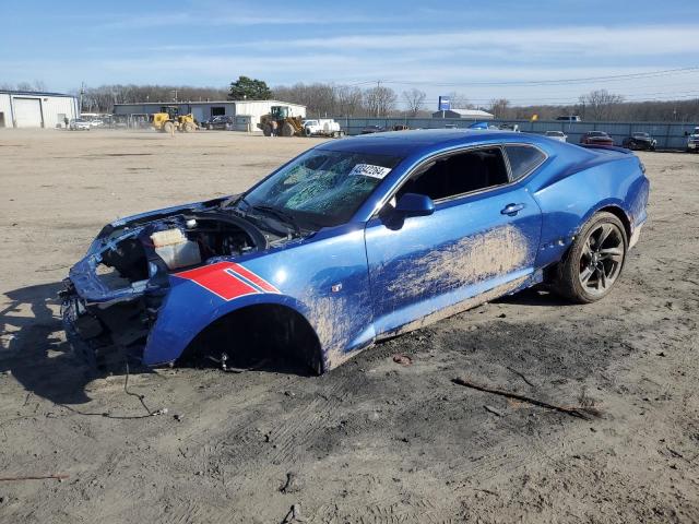 1G1FB1RS3K0135211 - 2019 CHEVROLET CAMARO LS BLUE photo 1