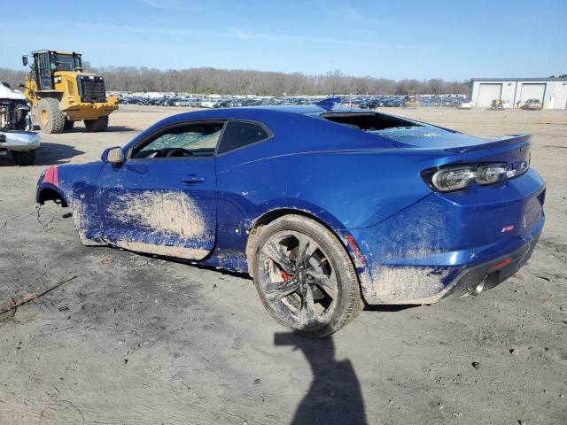 1G1FB1RS3K0135211 - 2019 CHEVROLET CAMARO LS BLUE photo 2