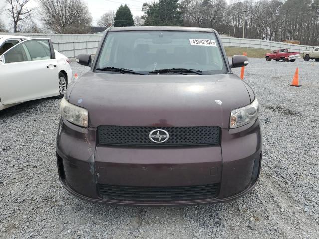 JTLKE50E381035368 - 2008 TOYOTA SCION XB MAROON photo 5