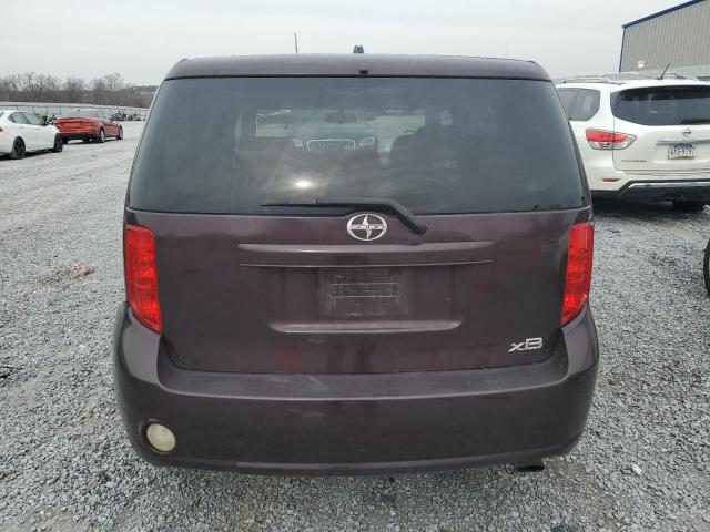 JTLKE50E381035368 - 2008 TOYOTA SCION XB MAROON photo 6