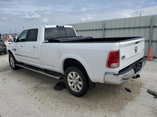 3C6UR5LJ7JG394173 - 2018 RAM 2500 LONGHORN WHITE photo 2