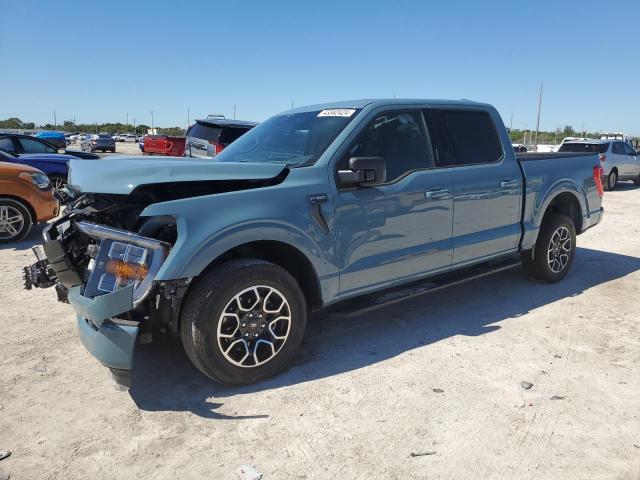 1FTEW1CP6PKE81437 - 2023 FORD F150 SUPERCREW BLUE photo 1