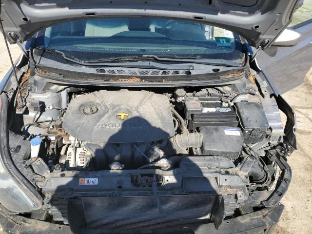 KMHDH4AE4CU437956 - 2012 HYUNDAI ELANTRA GLS SILVER photo 11