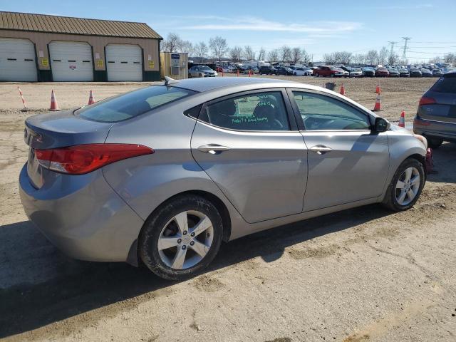 KMHDH4AE4CU437956 - 2012 HYUNDAI ELANTRA GLS SILVER photo 3