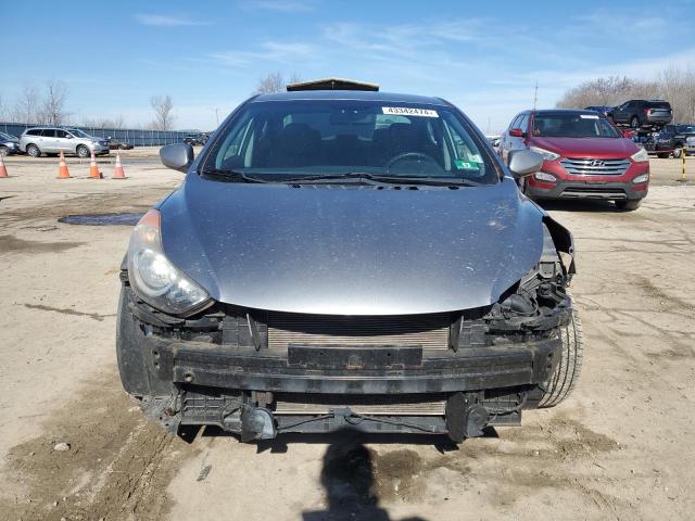 KMHDH4AE4CU437956 - 2012 HYUNDAI ELANTRA GLS SILVER photo 5